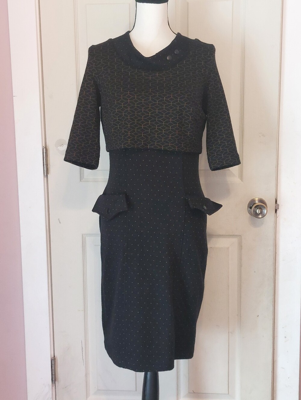 Y2K Joseph Ribkoff Elegant Lagenlook Suit Dress Size 8